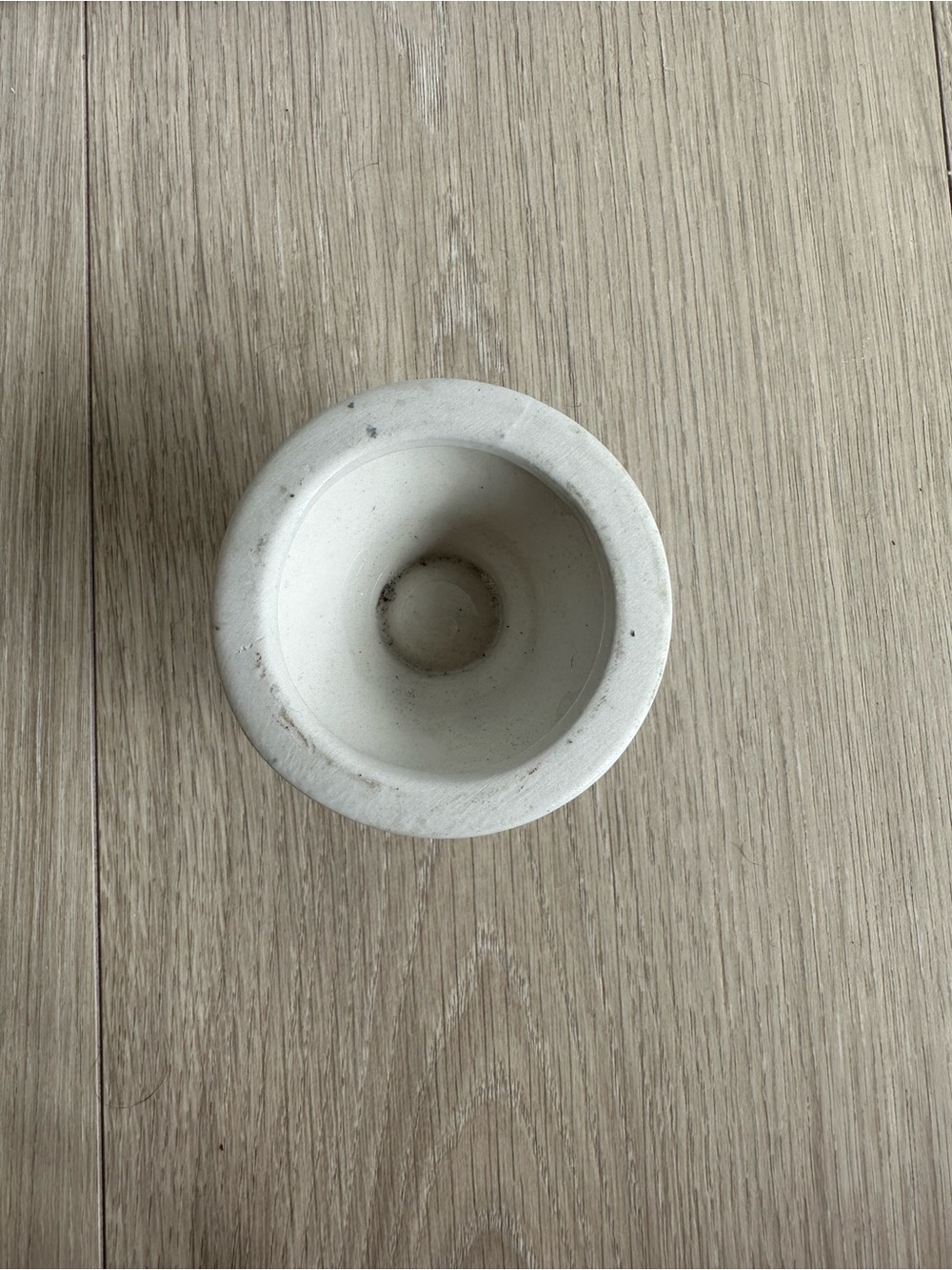 Vintage Blue & White Delft Style Pottery Candlestick Holder - Picture 4 of 4